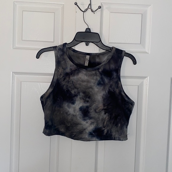 Cropped tie dye workout tank - Picture 1 of 1